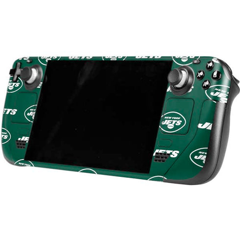 NFL New York Jets Blitz Series Steam Deck Handheld Gaming Computer Skin